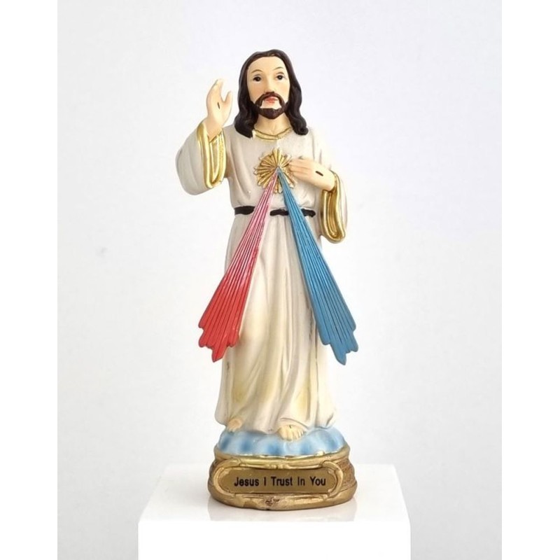 Beeld van Christus de Barmhartige 13 cm