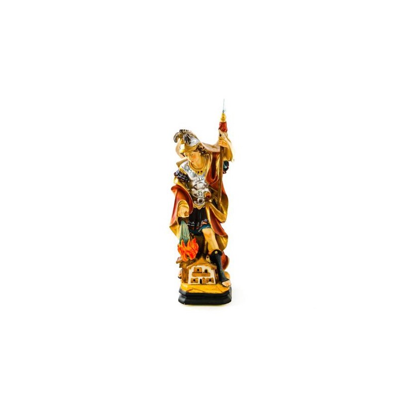 Statue de Saint Florian en résine. 30 cm