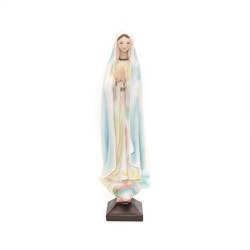 Statue de Notre Dame de Fatima en résine. 30 cm