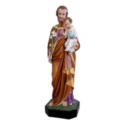 Statue St. Joseph 85 cm résine