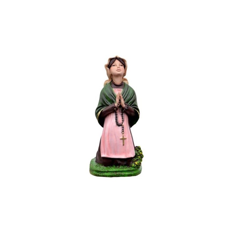 Statue van Bernadette 25cm hars