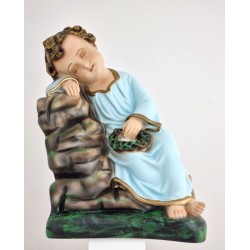 Statue de l’Enfant Jésus en résine. 30 cm