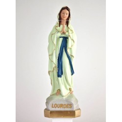 Statue ND Lourdes 40cm résine lumineuse