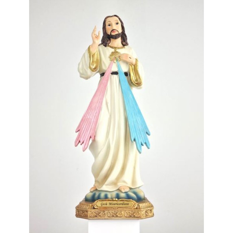 Statue Christ Miséricordieux 30.5cm résine