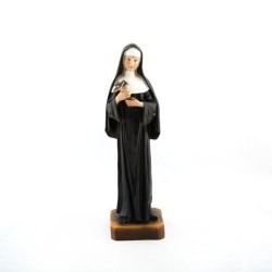 Statue de Sainte Rita en résine. 30 cm