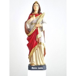 Sint Lucy beeld 29cm hars