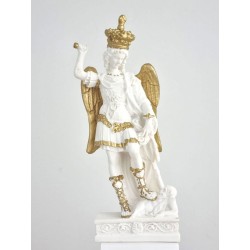 Statue St. Michel 21cm resine