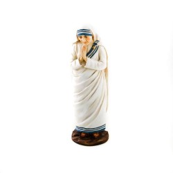 Statue de Mère Teresa de Calcutta en résine. 25 cm