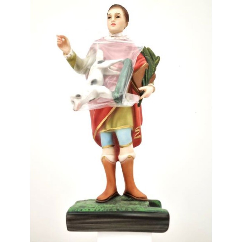 Statue de Saint Vitus en résine. 30 cm