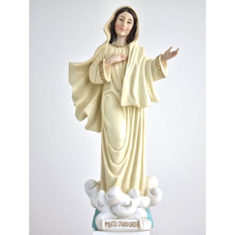 Medjugorje-beeldje van 31 cm hars 