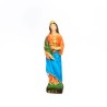 Beeld van Sint Lucia van hars. 20 cm