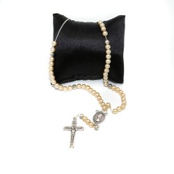 Chapelet collier scorrevole. perles de 6 mm