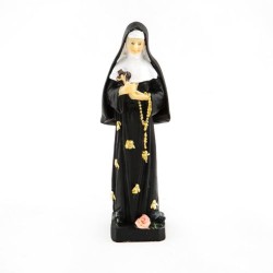 Statue de Sainte Rita en résine. 12 cm