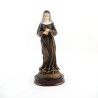 Statue de Sainte Rita en résine. 21 cm