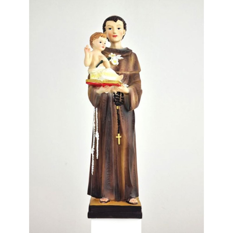 Beeld van Sint Antonius 30 cm hars