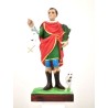 Statue de St Vito 30cm resine