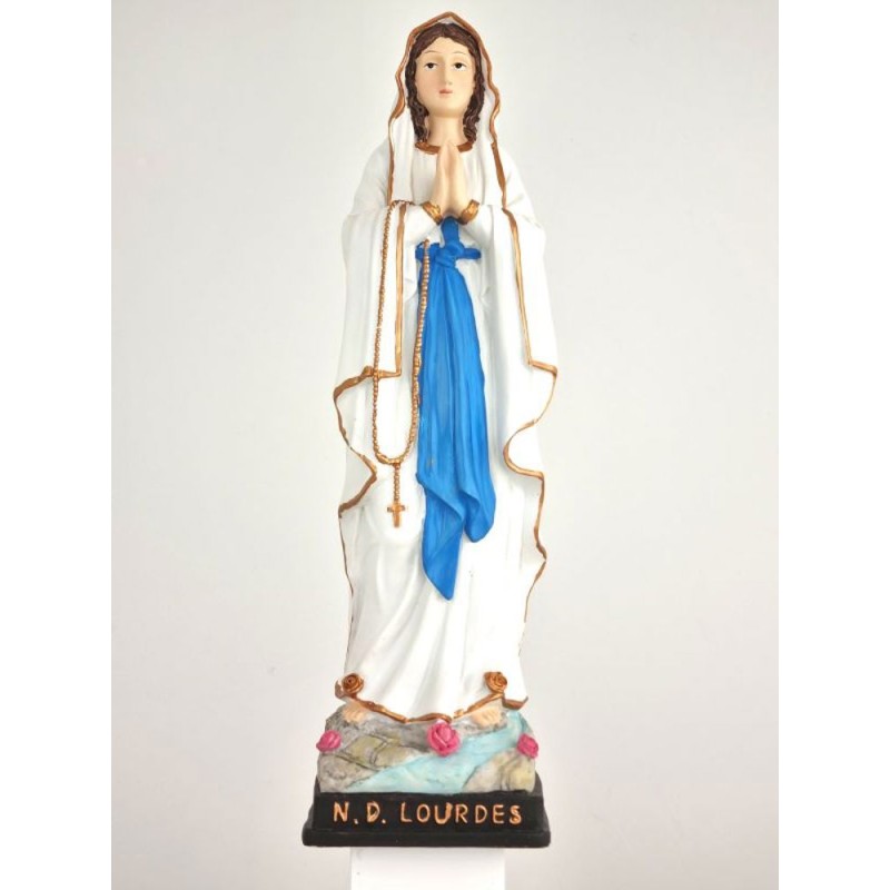 Statue verschijning van Lourdes 40cm hars