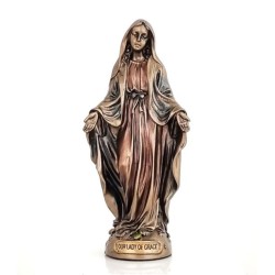 Statue Miraculeuse 9cm résine imit bronze