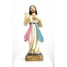 Beeld van de barmhartige Christus 10.5cm hars