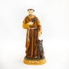 St. Franciscus beeld van hars. 20 cm