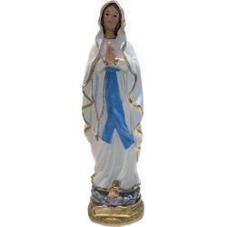 Statue ND Lourdes 30cm résine