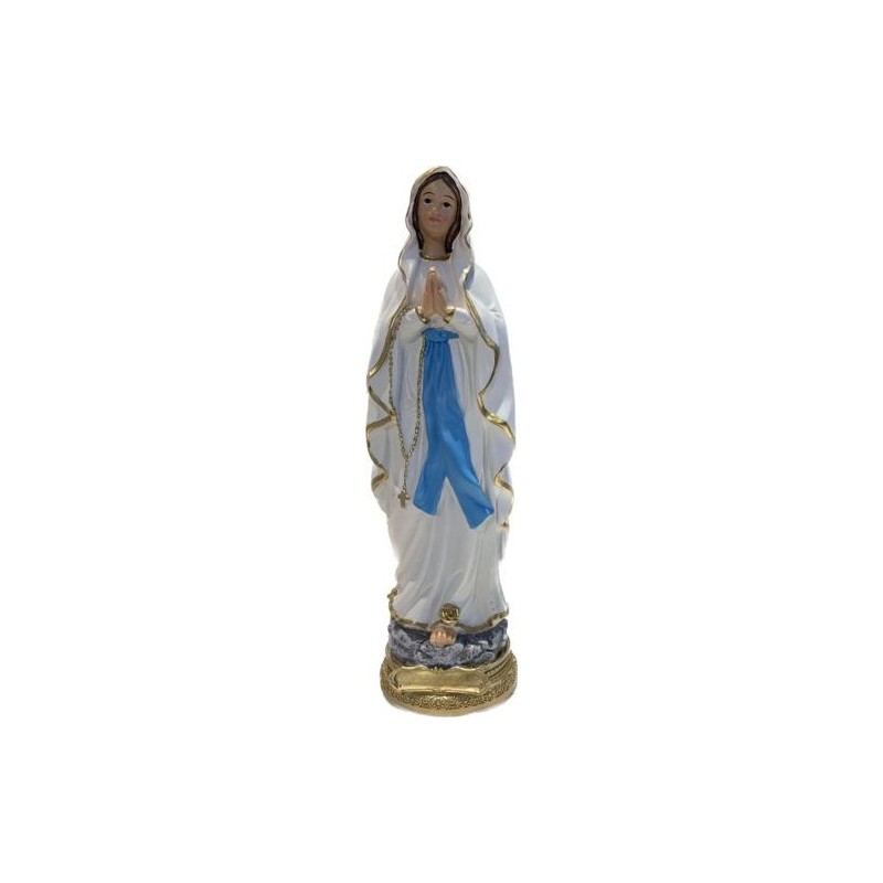 Statue ND Lourdes 30cm résine