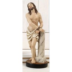 Statue du Christ ligoté 29.5cm résine 