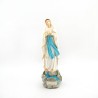 Statue de Notre Dame de Lourdes en résine. 18 cm