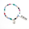 Bracelet enfant avec des perles colorées en semi cristal