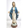 Statue de la Vierge Miraculeuse en résine. 70 cm