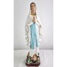 Statue de Notre Dame de Lourdes en résine. 73 cm