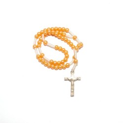 PVC-parelketting op elastiek