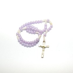 PVC-parelketting op elastiek
