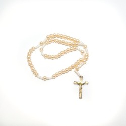 PVC-parelketting op elastiek