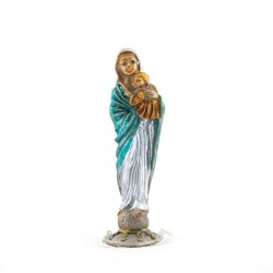 Statue de la Vierge Enfant en plomb. 8 cm