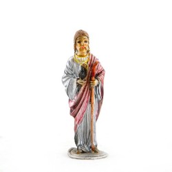 Statue de Jésus Sacré Coeur en plomb. 7.5 cm