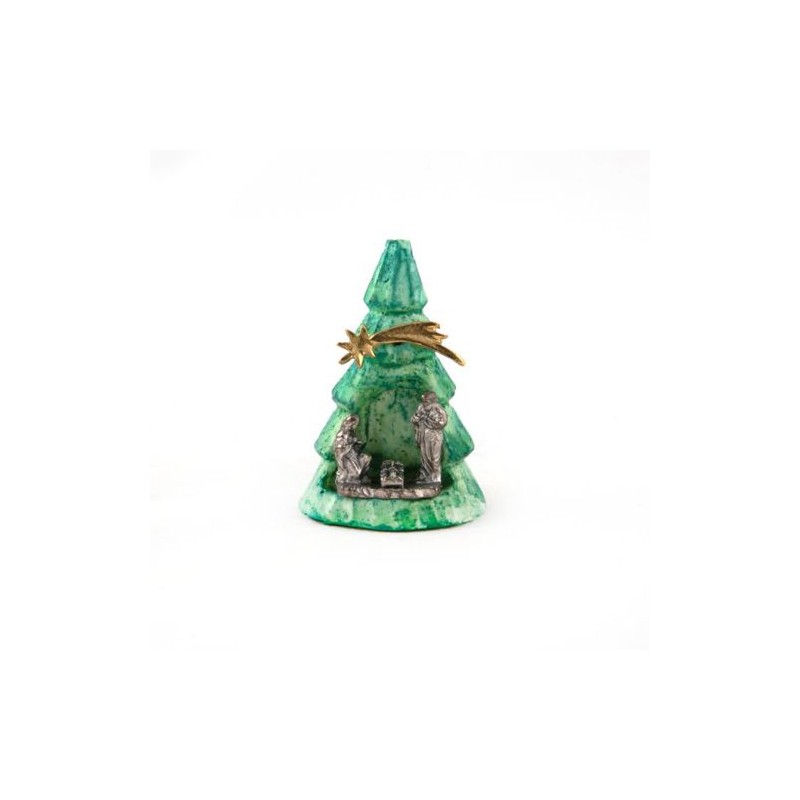 Mini crèche sapin. 5 cm