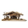 Etable creche en bois MDF 33x13x13 cm