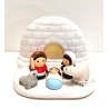 CRECHE CERAMIQUE BLOC 8X7CM - IGLOO