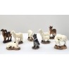 Set van 8 3 cm kleine dieren