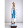 Statue de Notre Dame de Lourdes en PVC. 80 cm