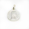Médaille de la Vierge Marie en argent. 18 mm