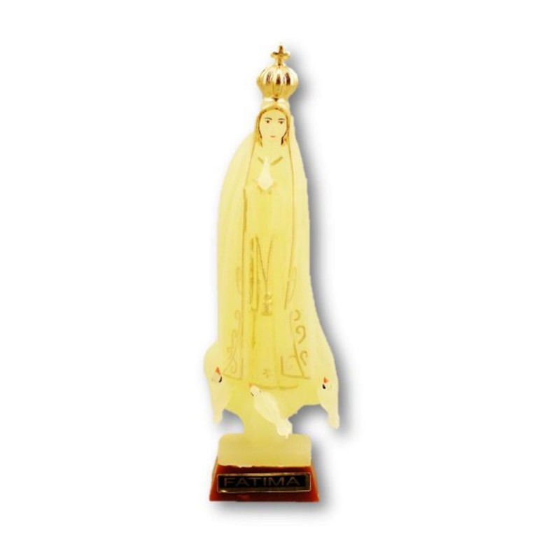 Statue N.D. de Fatima 11cm Lumineuse