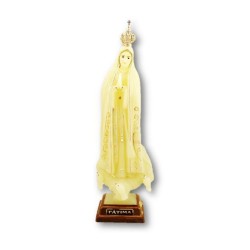 Statue N.D. de Fatima 27cm Lumineuse