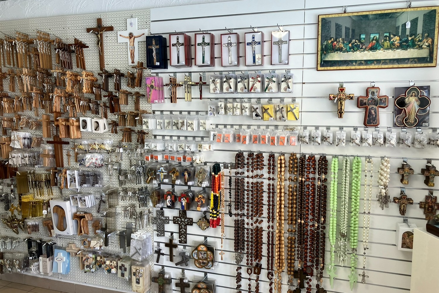 Vue rapprochée du magasin